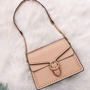 Topshop Studded Shoulder Bag